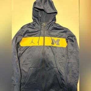 University of Michigan Mens Nike Hoodie Jacket